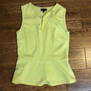 Yellow Formal Top